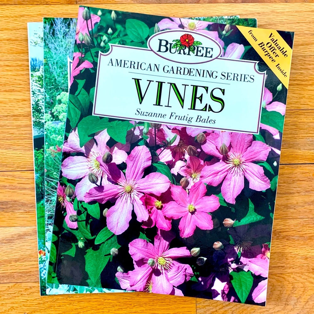 CLEARANCE Burpee—American Gardening Books (Set of 3) Vines, Shrubs, Ground Cover
